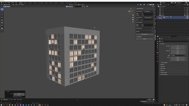 New Blender Addon! Custom Building Generator смотреть онлайн