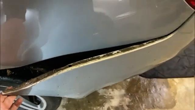 Bmw E60 rear bumper removal and parking sensor replacement fault 9E3B смотреть онлайн