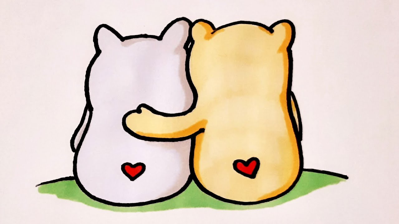 Как нарисовать ВАЛЕНТИНКУ_рисунки для срисовки смотреть онлайн