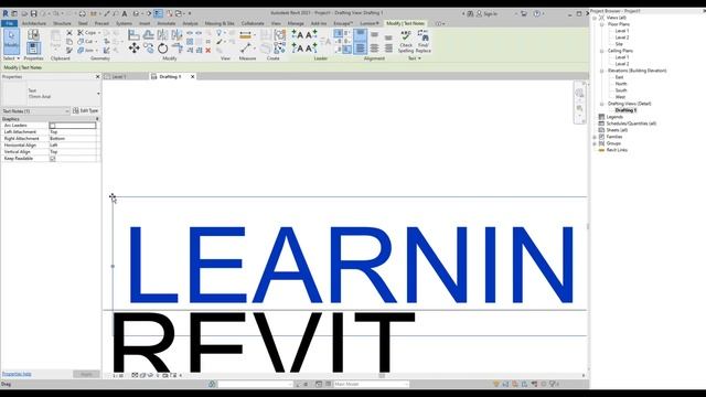 Learning about the 2D SPACE in Revit | DRAFTING VIEW Tutorial for Revit Beginners смотреть онлайн