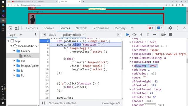TMS2022 NET14 Занятие 22 JavaScript + jQuery first step смотреть онлайн