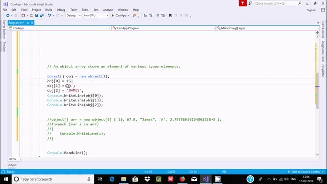 How to Store an Array with Multiple Data Types in C# смотреть онлайн