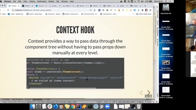 Bristol JS - September 2020 - Introduction to React Hooks by Rachel Davies смотреть онлайн