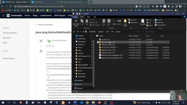 java.lang.NoSuchMethodError: 'byte[] org.apache.commons.io.IOUtils.byteArray(int)'#Seleni смотреть онлайн