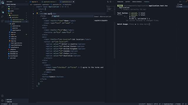 React Testing Tutorial - 19 - getByRole Options смотреть онлайн