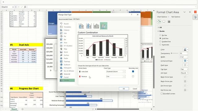 Challenge 89|EXCEL – Charting Challenge смотреть онлайн