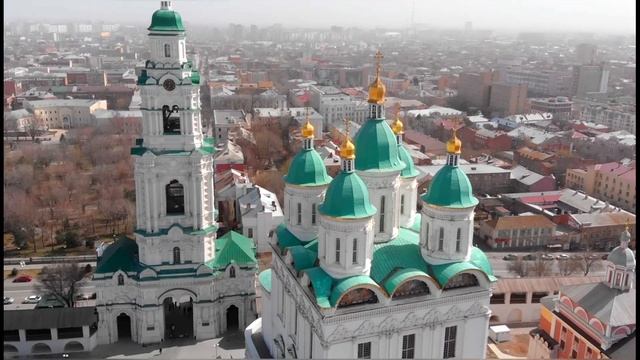 Лучшее видео Кремля. Астрахань. Full HD. DJI Mavic Air. Аэросъемка смотреть онлайн
