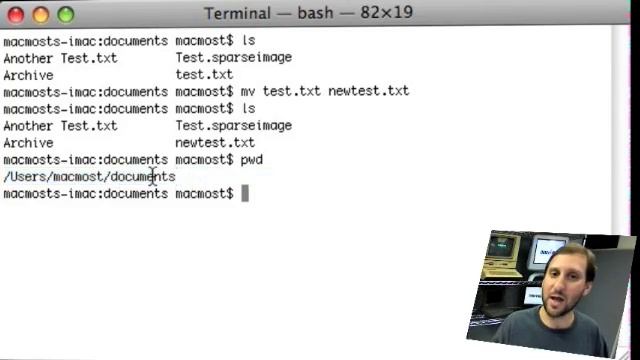 MacMost Now 70: Command Line Basics смотреть онлайн
