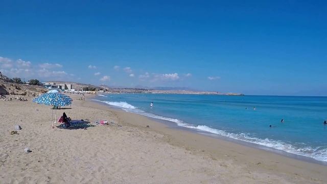 Crete, Heraklion, Karteros. Крит, Ираклион, Картерос смотреть онлайн