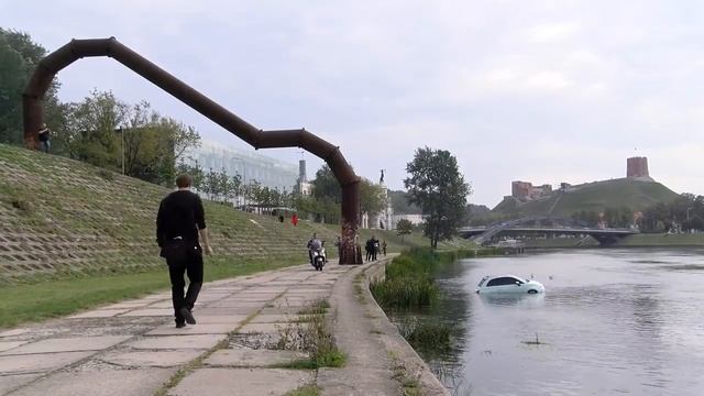 Fiat 500 watercraft Fail. Lithuania vs US ! смотреть онлайн