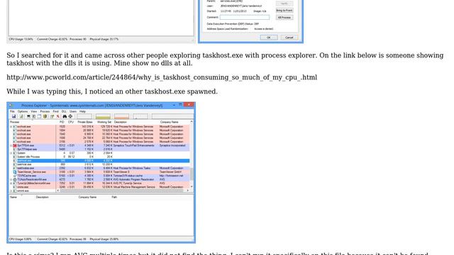 Taskhost.exe looking suspicious in Process Explorer смотреть онлайн