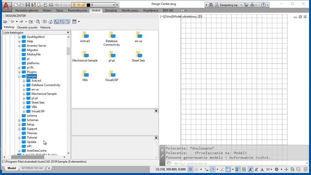 Kurs AutoCAD #6 Moduł Design Center смотреть онлайн