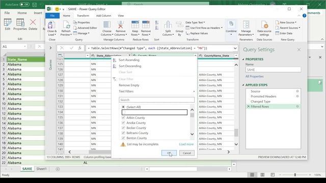 Power Query - Top 10 List [Intermediate Level]