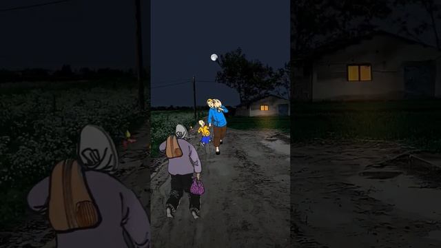 My mother took me to visit my grandmother's house at night and back on the scary dark streets. смотреть онлайн