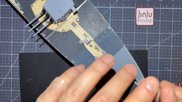 1:350 Tamiya USS New Jersey Build 19 смотреть онлайн