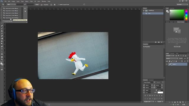 Photoshop CC - Lesson 3 - The Crop Tool смотреть онлайн