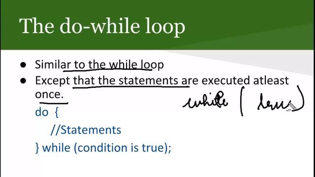 Loops in Java: while loop, do-while loop, preventing endless loops смотреть онлайн