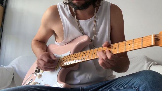 Fender Stratocaster 50s with Diliberto pickups fat50 AMAZING TONE смотреть онлайн