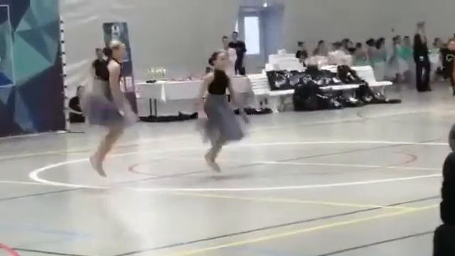 Турнир по Чир спорту "Новогодний" Давлетбаева Алиса и Пенкина Анастасия. смотреть онлайн