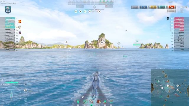 NEW British submarine Thrasher in Arms race - World of Warships смотреть онлайн