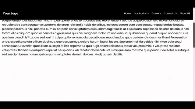 Resize Header on Scroll using HTML CSS & JavaScript смотреть онлайн