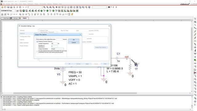 OrCAD PSpice - Total Harmonic Distortion смотреть онлайн
