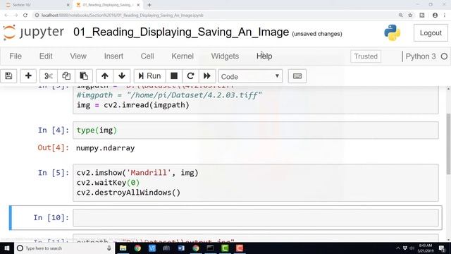 EP001 - Python OpenCV - Read, Display, and Save Images смотреть онлайн