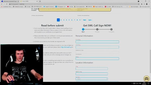 Получение радиопозывного наблюдателя + что такое QSL? Обмен карточками QSL смотреть онлайн