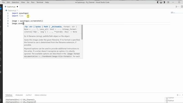 Automatic Screen Capture Using Python смотреть онлайн