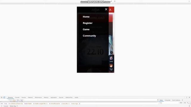Mu Arena Game Website HTML Template смотреть онлайн