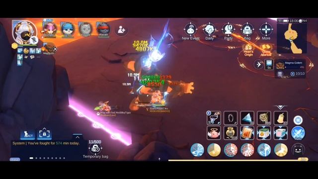 TAEKWON SOLO DPS TEST ON LOST ISLE LEGEND смотреть онлайн
