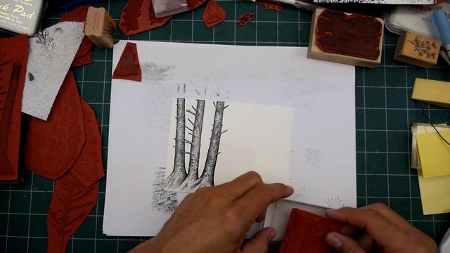 Stampscapes 101: Video 137. Stamp Sketching смотреть онлайн
