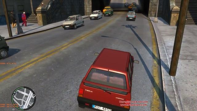 Daewoo Tico SX GTA 4 смотреть онлайн