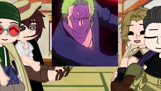 Shanks pirates react to Luffy||My au|| смотреть онлайн