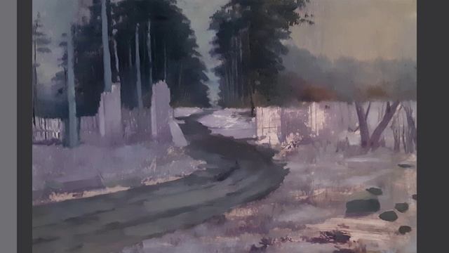 Картина маслом 