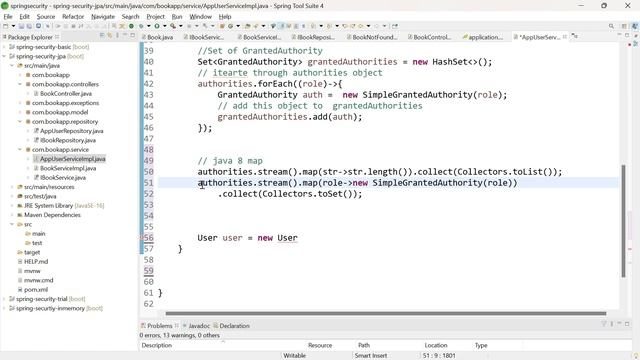 Spring Boot tutorials - Spring security with JPA authentication using mysql with spring boot v3.1. смотреть онлайн