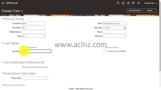 How to link Employee to Username in Oracle Fusion Cloud? (on Rel 13 / Ver 21D) смотреть онлайн