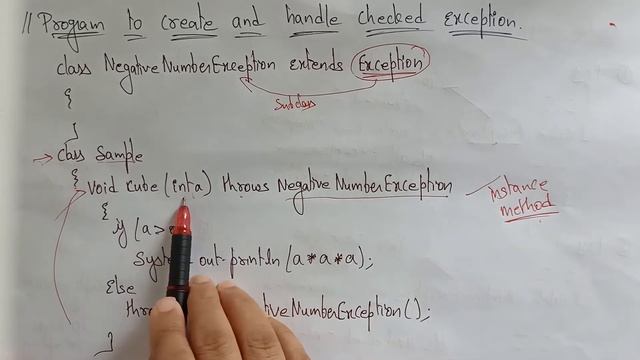 Program to Create and Handle Checked Exceptions in Java| lec 73| Java Tutorial| BhanuPriya смотреть онлайн