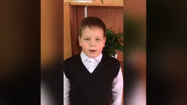 Школьная акция "Мама я тебя люблю и спасибо говорю" 3Б кл. (стихи) смотреть онлайн