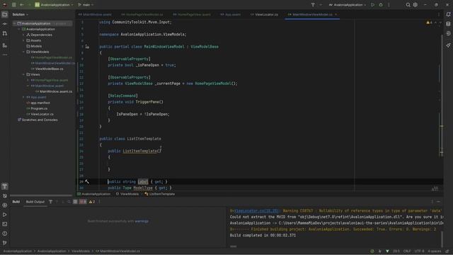 Avalonia UI - 03 - Sidebar Menu смотреть онлайн