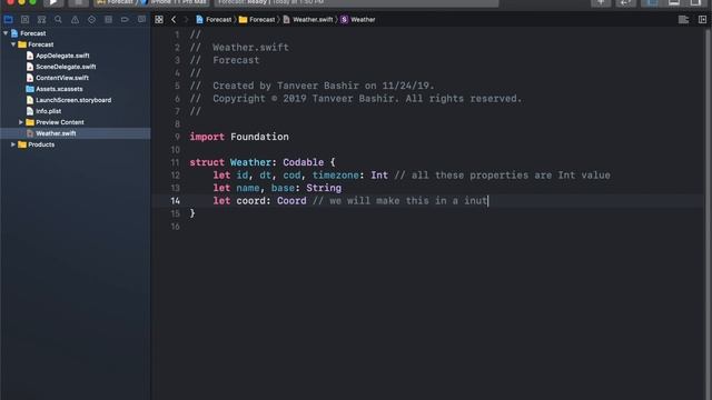 SwiftUI - Weather app Part 1 смотреть онлайн