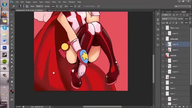 Photoshop CS6 Speedpaint: Astri смотреть онлайн