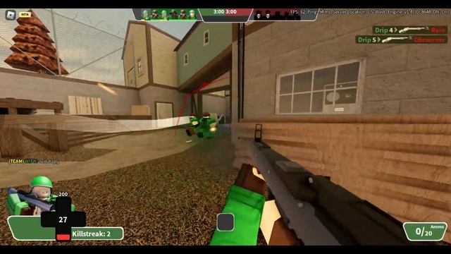 TF2 Vet plays Typical Colors with friends - Roblox Short Chaotic Gameplay смотреть онлайн