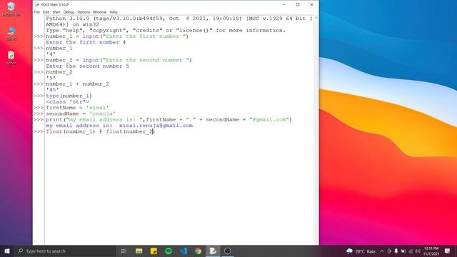 The Input Function | Python Tutorial for Beginners with Examples in Sinhala смотреть онлайн