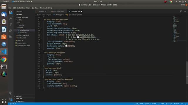 Simple Chat App Tutorial for beginners Part - 4 #socketio #chatapp #coding смотреть онлайн