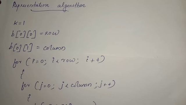 Sparse Matrix in Data Structure смотреть онлайн