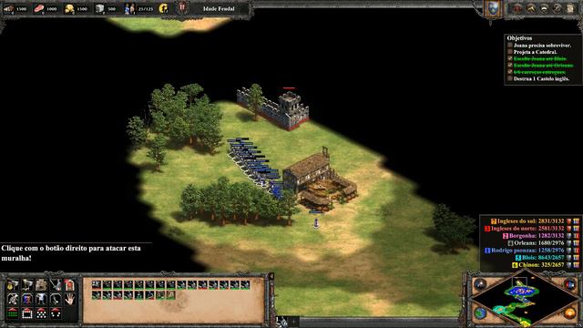 AGE OF EMPIRES 2 joana darc a donzela de Orleans 1 смотреть онлайн
