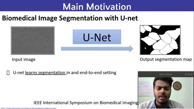 U-Net: Convolutional Networks for Biomedical Image Segmentation Presentation смотреть онлайн