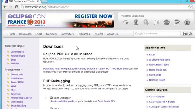 Curso de PHP - 04. IDE de desarrollo Eclipse para PHP. смотреть онлайн