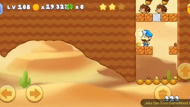 Level 108. Прохождение игры Super Bobby's World — Free Run Game на Android смотреть онлайн